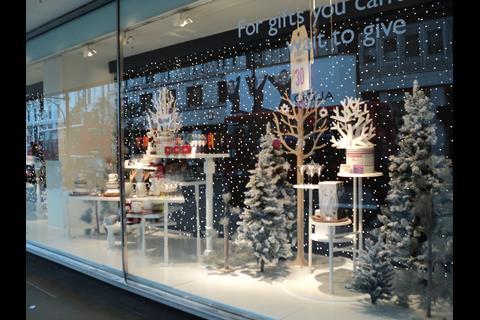 John Lewis’s windows emphasise shifting stock but grab attention